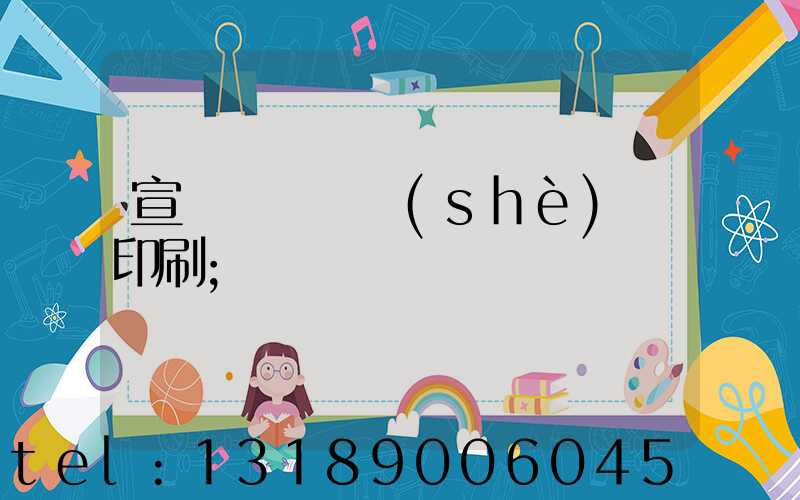 宣傳冊畫冊設(shè)計印刷