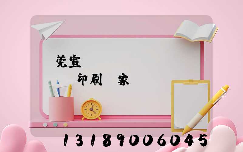 東莞宣傳畫(huà)冊(cè)印刷廠家