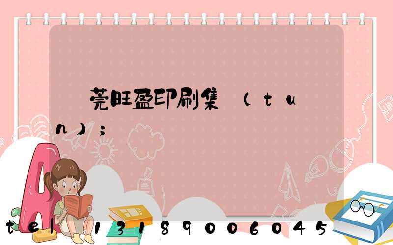 東莞旺盈印刷集團(tuán)